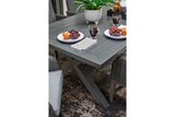 Elite Park Gray Outdoor Dining Table