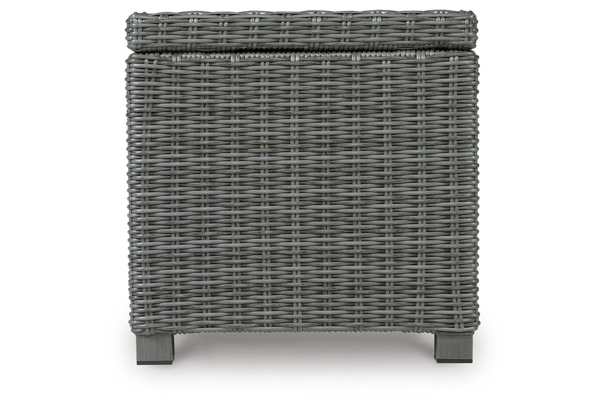 Elite Park Gray Outdoor End Table from Ashley - Luna Furniture
