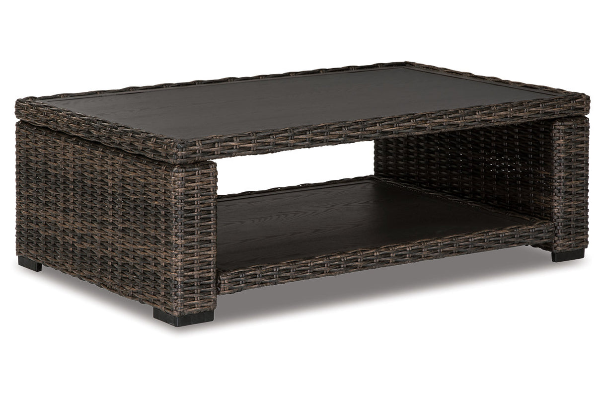 Grasson Lane Brown Coffee Table from Ashley - Luna Furniture
