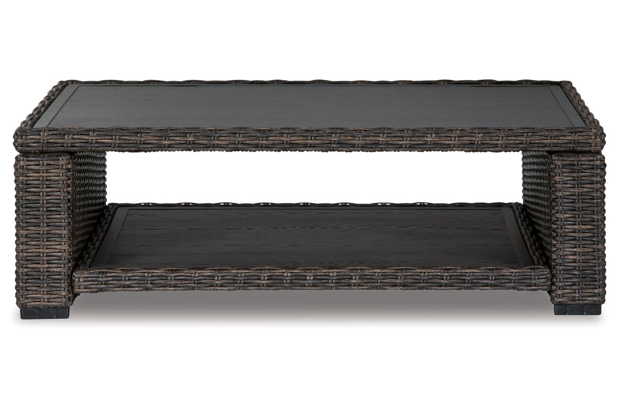 Grasson Lane Brown Coffee Table from Ashley - Luna Furniture