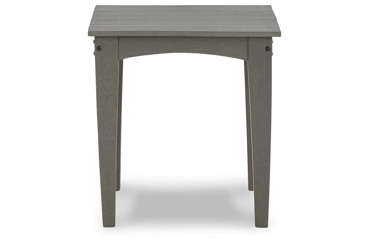 Visola Gray Outdoor End Table from Ashley - Luna Furniture
