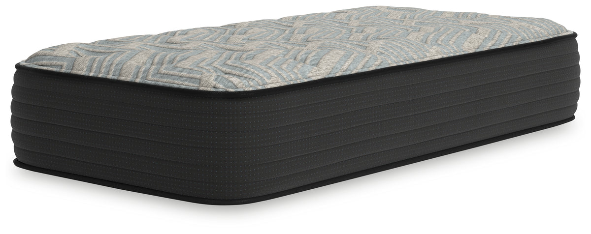 Palisades Firm Gray/Blue Twin Mattress from Ashley Furniture - Luna Furniture