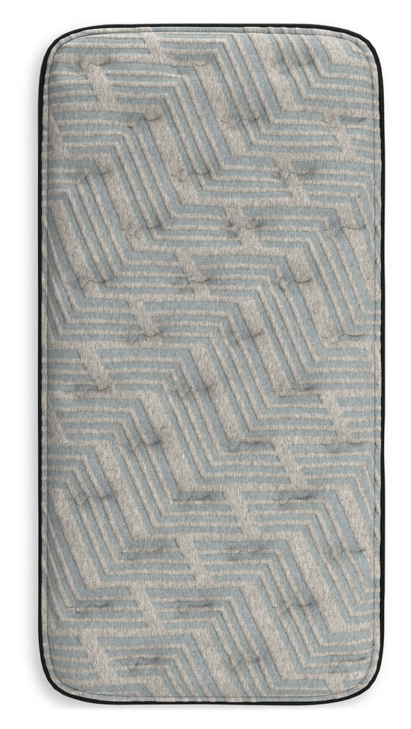 Palisades Firm Gray/Blue Twin Mattress from Ashley Furniture - Luna Furniture