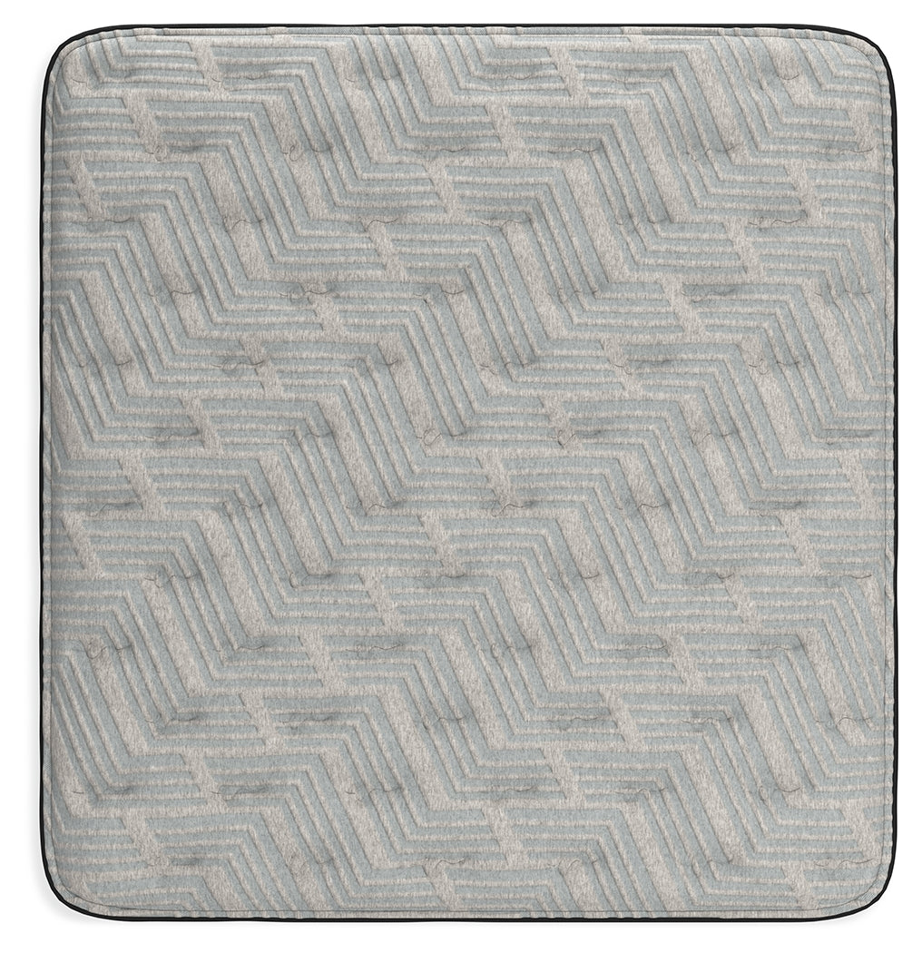 Palisades Plush Gray/Blue King Mattress from Ashley - Luna Furniture