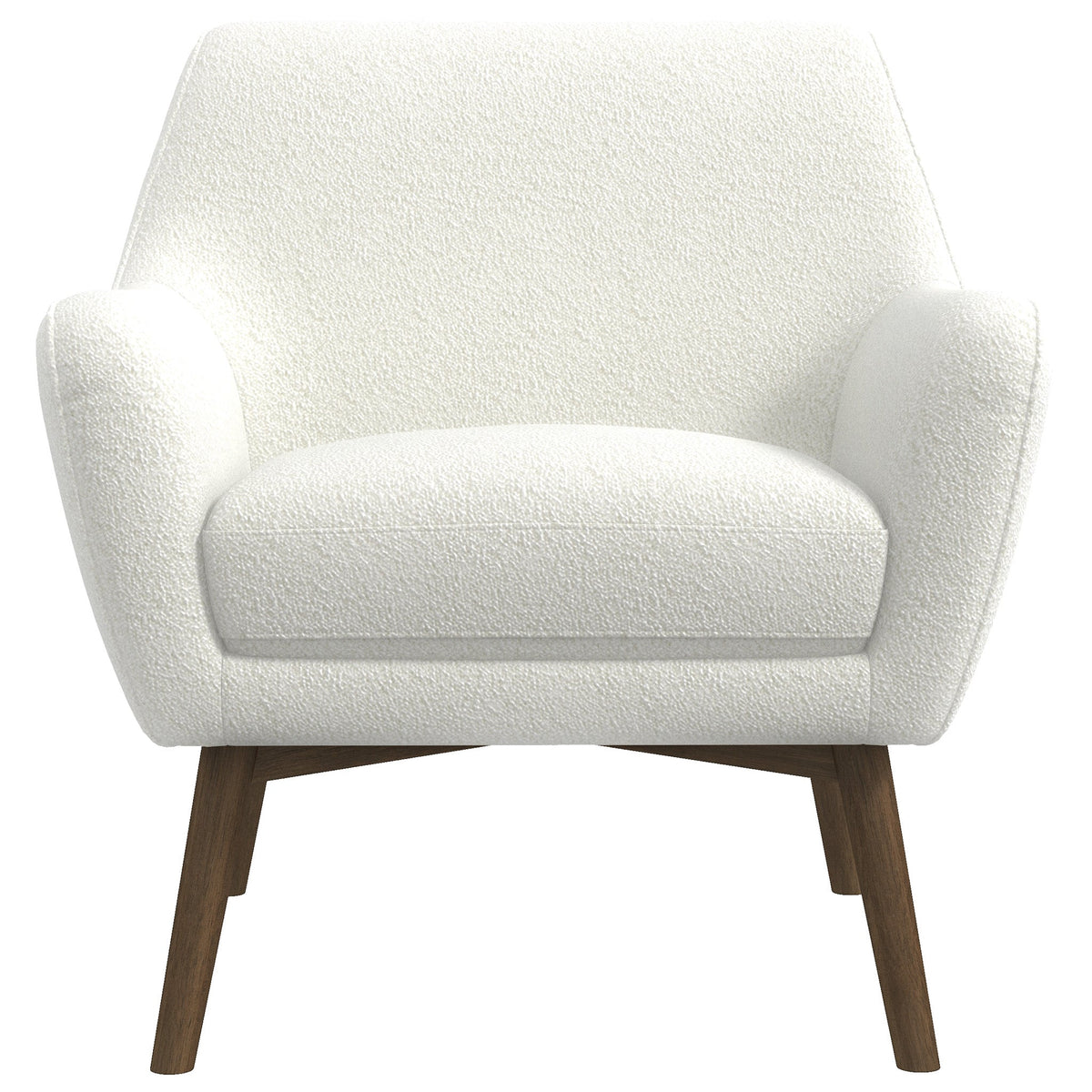 Panom White Boucle Lounge Chair from Ashcroft Furniture - Luna Furniture