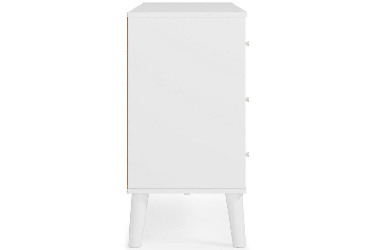 Piperton Two-tone Brown/White Dresser from Ashley - Luna Furniture