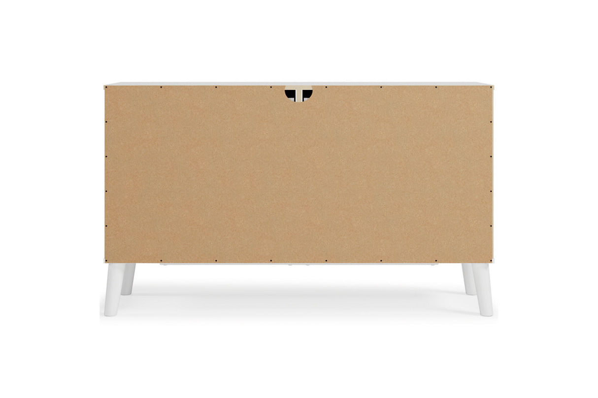 Piperton Two-tone Brown/White Dresser from Ashley - Luna Furniture