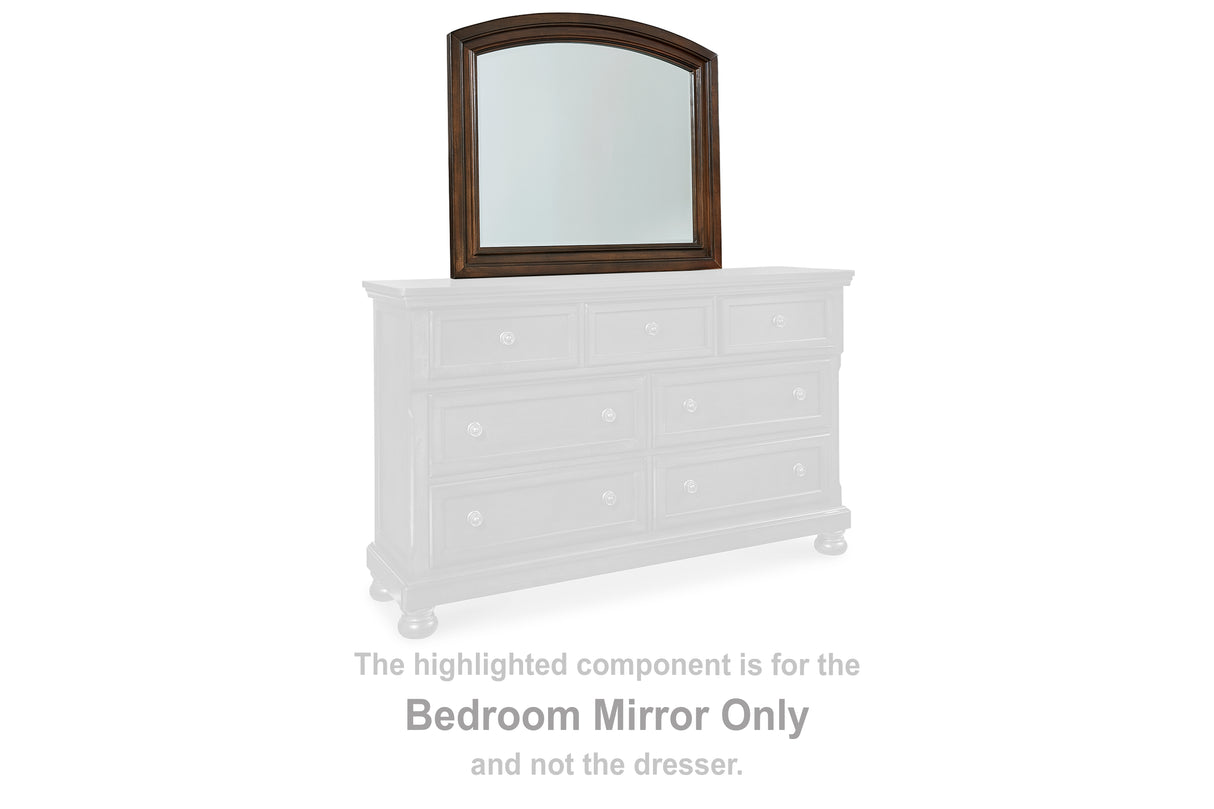 Porter Rustic Brown Bedroom Mirror (Mirror Only) from Ashley - Luna Furniture
