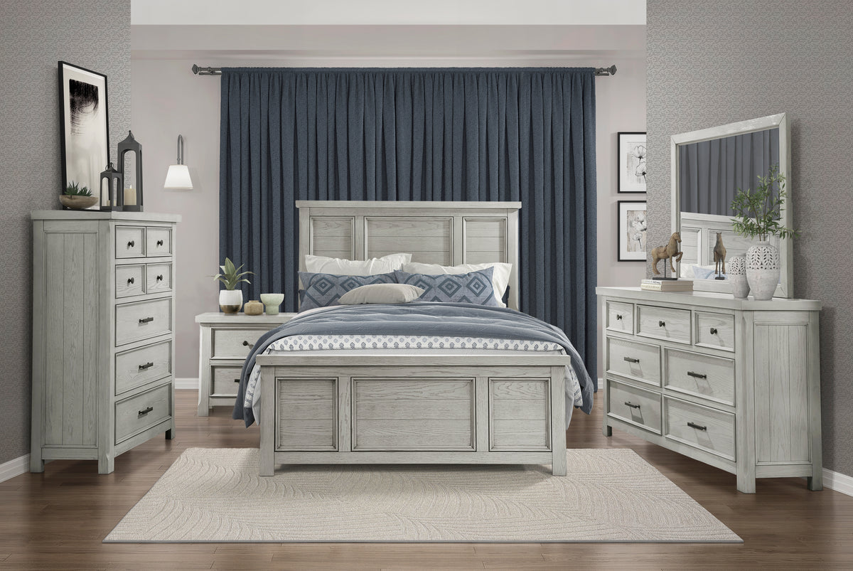Providence Light Gray Dresser from Homelegance - Luna Furniture