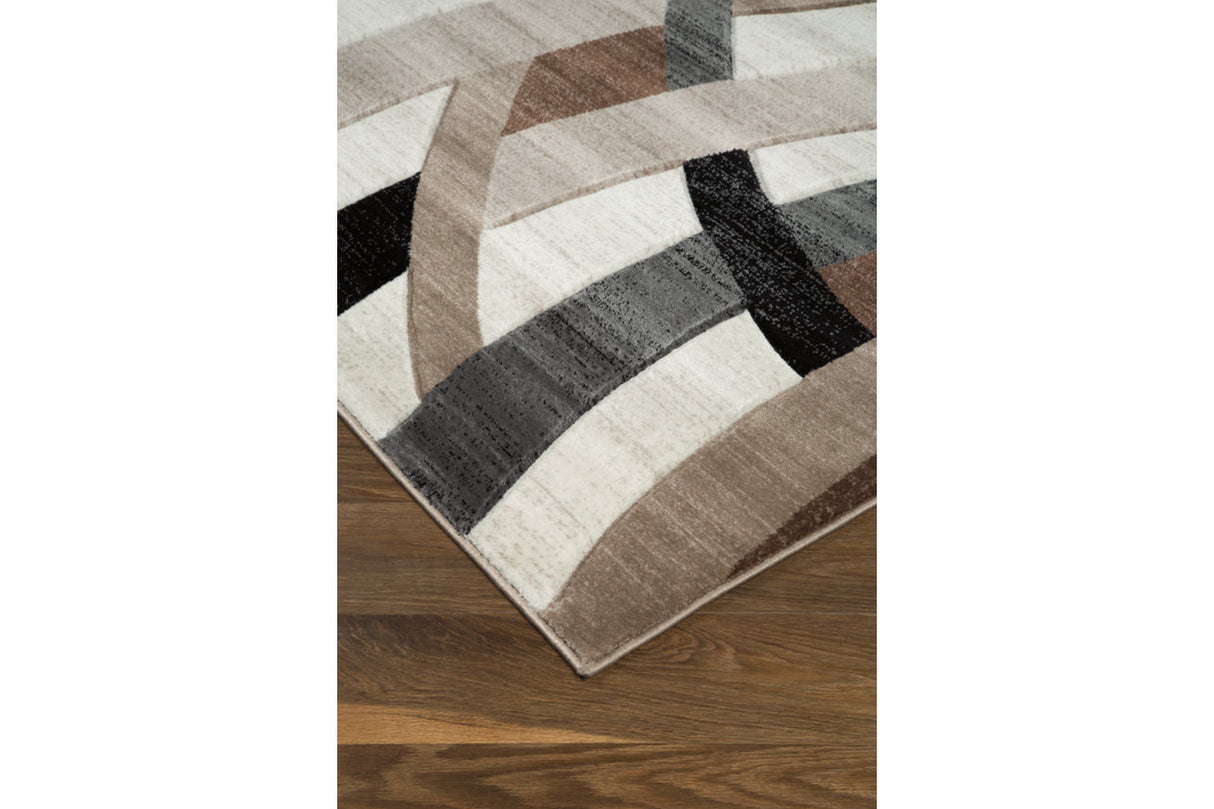 Jacinth Multi 5' x 6'7" Rug from Ashley - Luna Furniture
