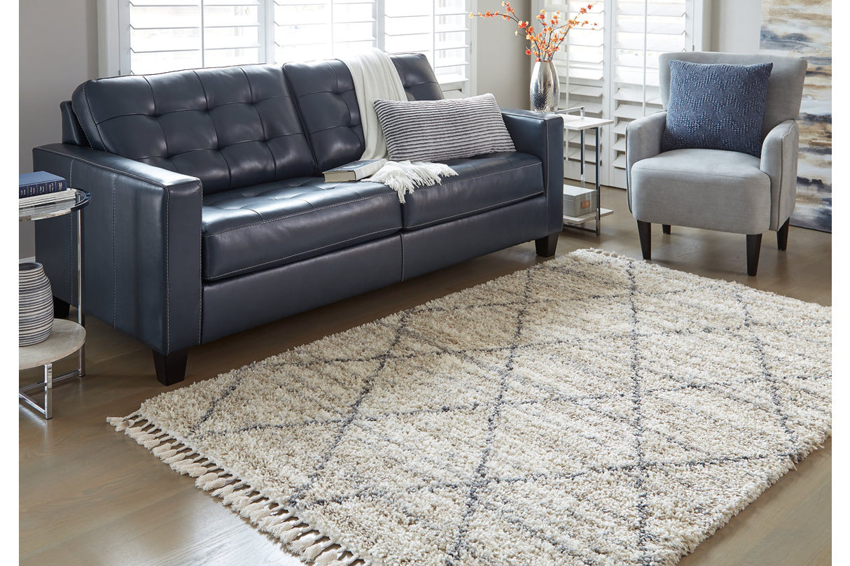 Abdalah Beige/Gray 5' x 7' Rug from Ashley - Luna Furniture