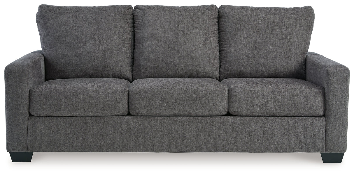 Rannis Pewter Queen Sofa Sleeper from Ashley Furniture - Luna Furniture