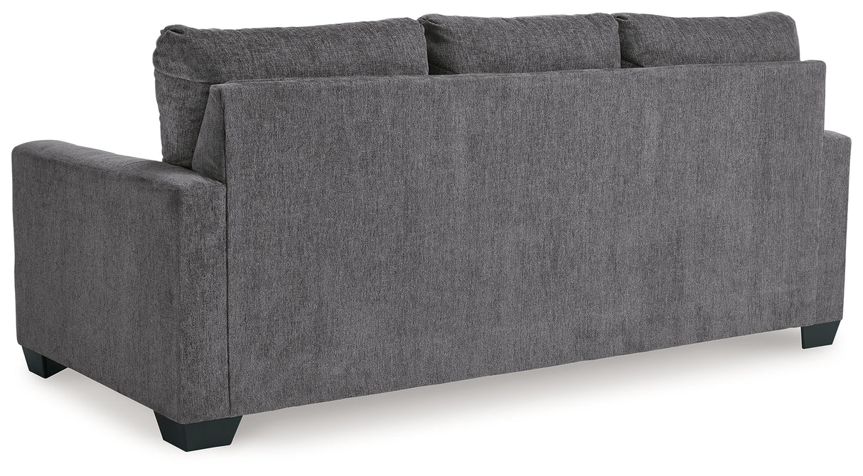 Rannis Pewter Queen Sofa Sleeper from Ashley Furniture - Luna Furniture