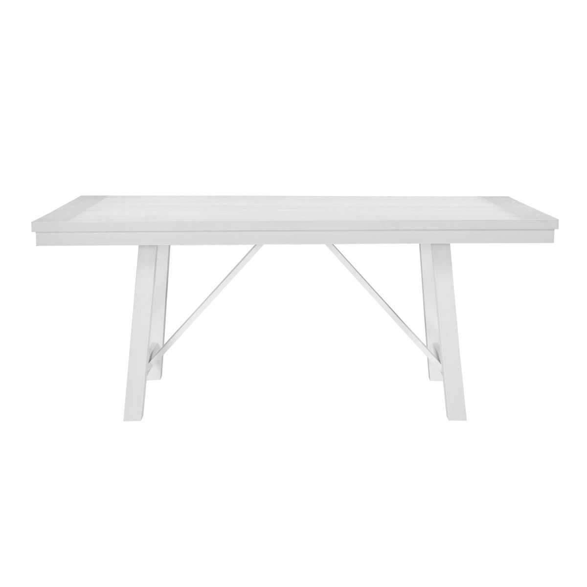 Redmond White/Black 72" Dining Set from Homelegance - Luna Furniture