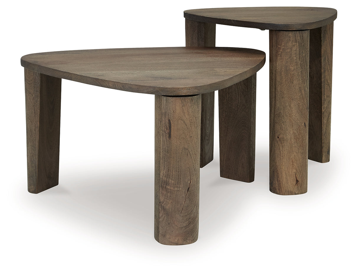 Reidport Grayish Brown Accent Coffee Table from Ashley - Luna Furniture