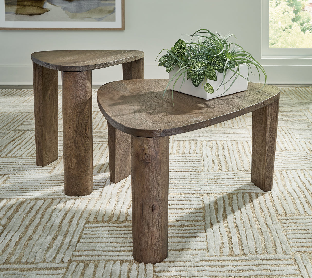 Reidport Grayish Brown Accent Coffee Table from Ashley - Luna Furniture