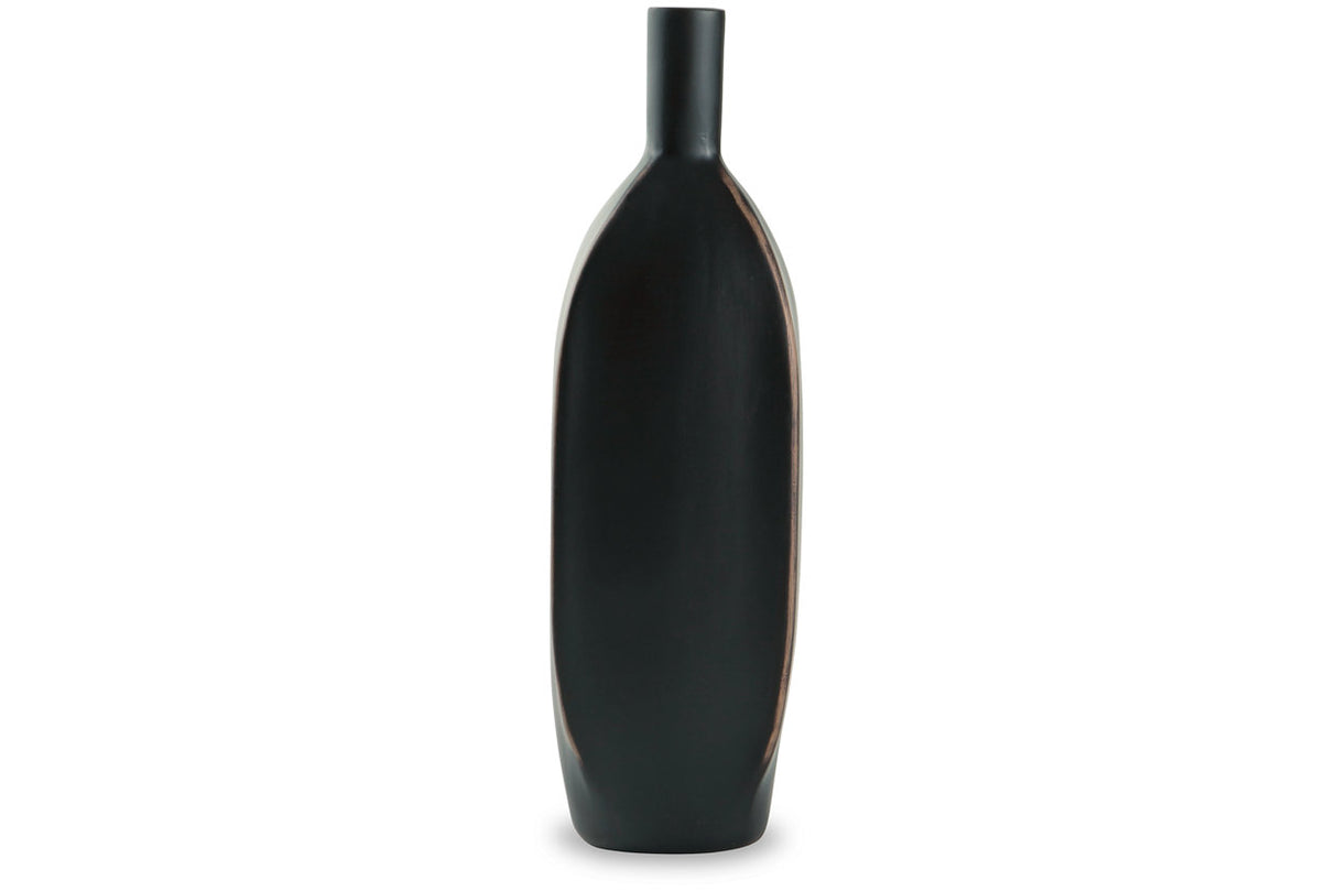 Rhaveney Black Vase from Ashley - Luna Furniture