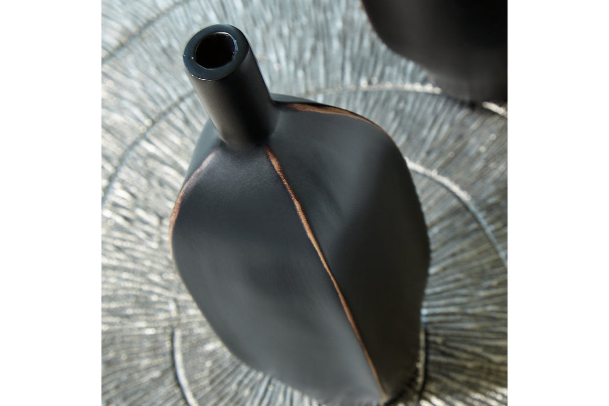 Rhaveney Black Vase from Ashley - Luna Furniture
