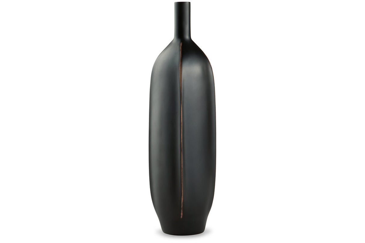 Rhaveney Black Vase from Ashley - Luna Furniture