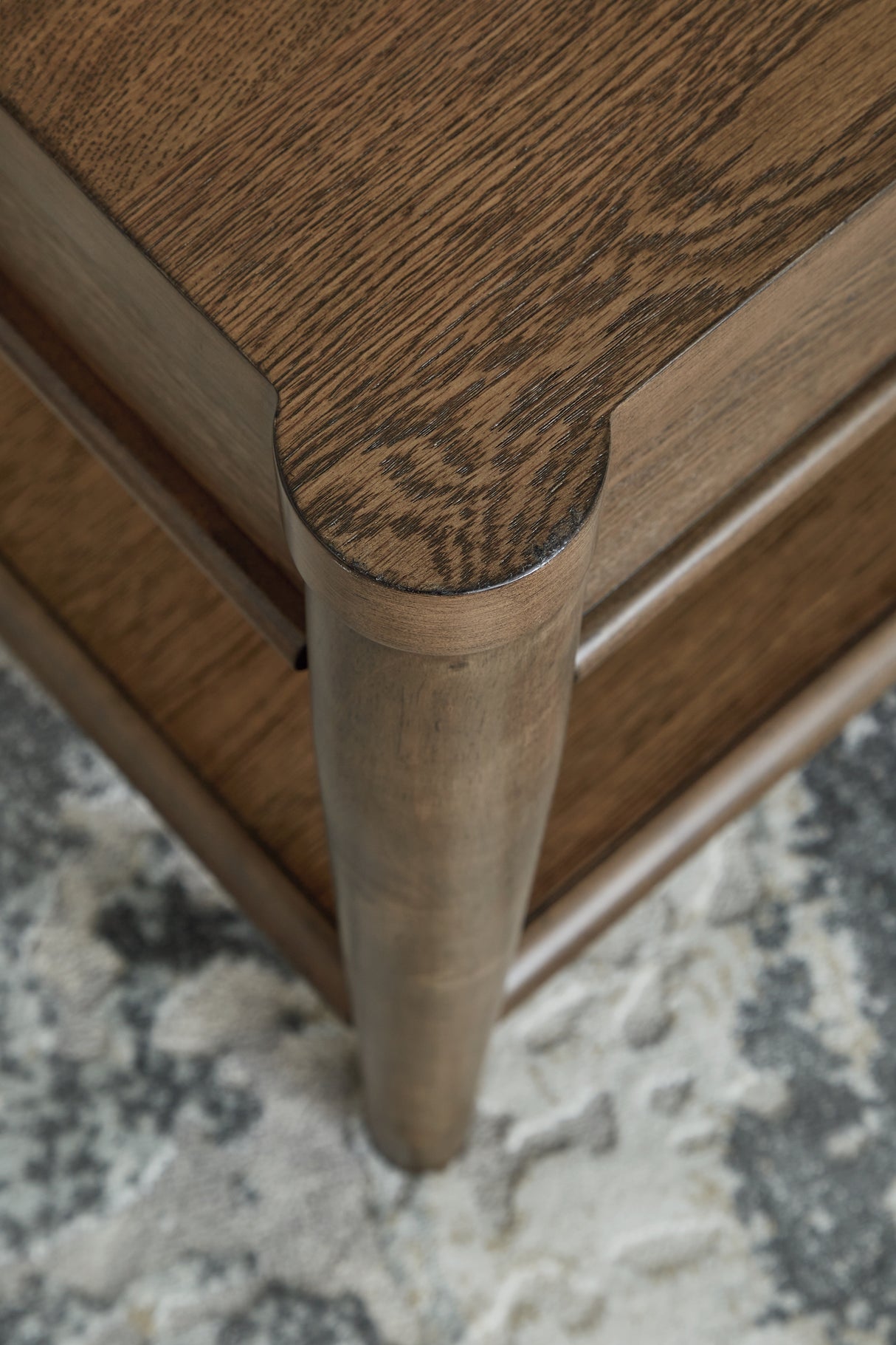 Roanhowe Brown End Table from Ashley - Luna Furniture