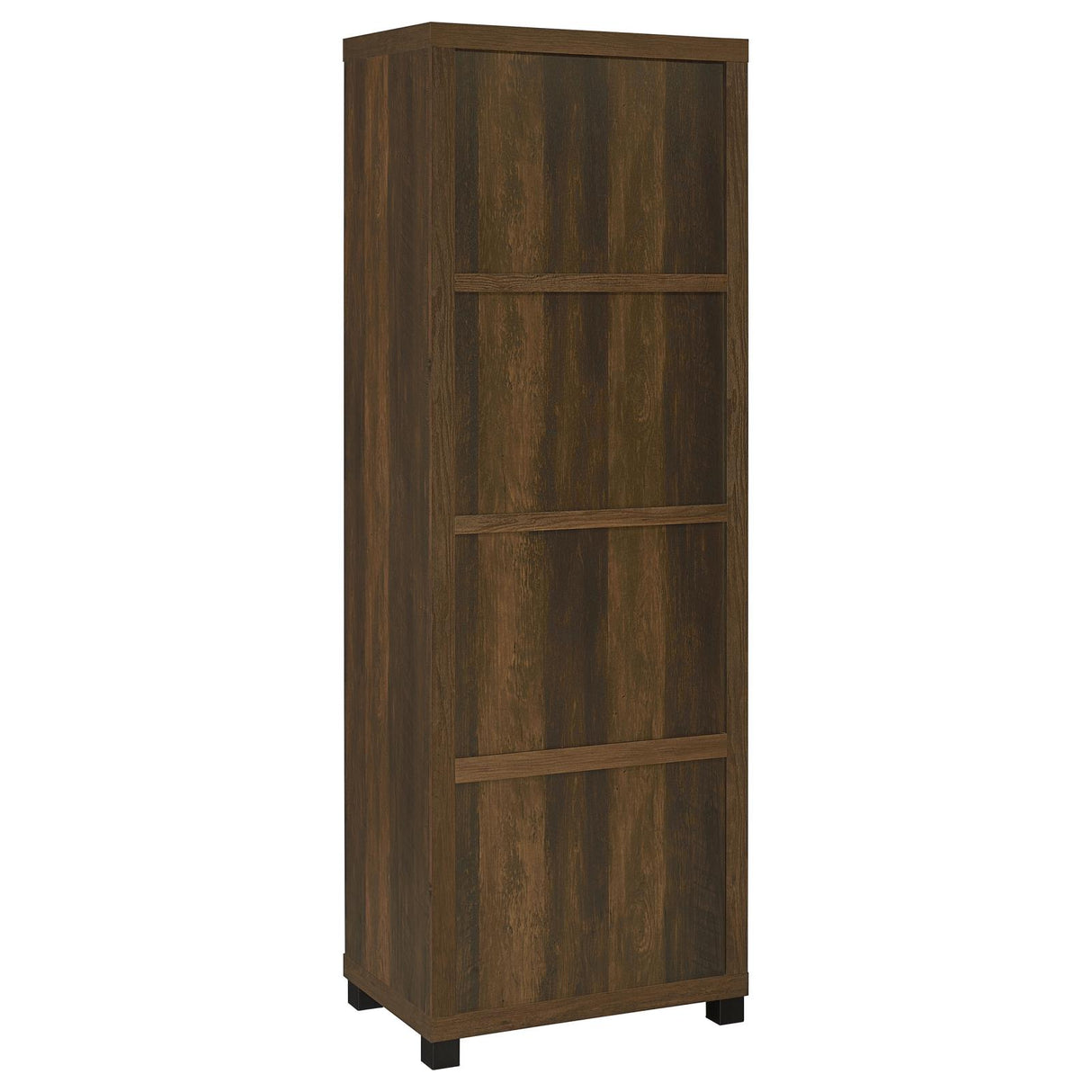 Sachin Dark Pine 3-S helf Media Tower With Storage Cabinet from Coaster - Luna Furniture