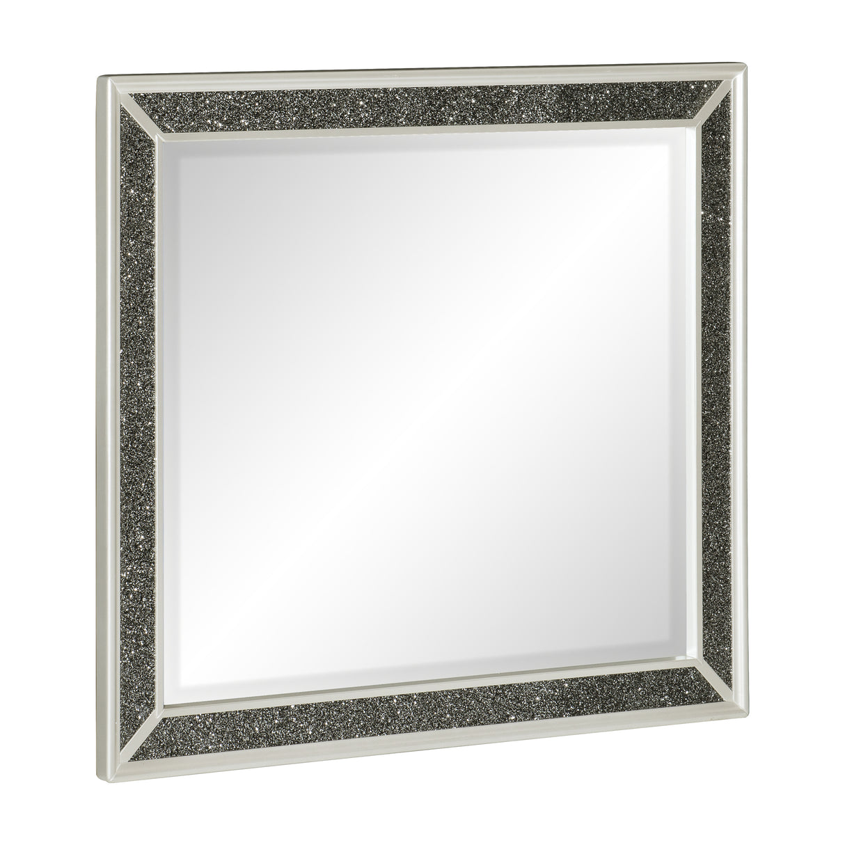 Salon White Mirror (Mirror Only) from Homelegance - Luna Furniture