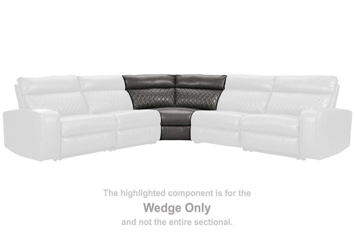 Samperstone Gray Wedge from Ashley Furniture - Luna Furniture