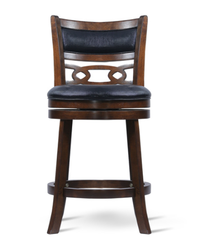 Savor Brown Swivel Counter Height Chair, Set of 2 from Homelegance - Luna Furniture