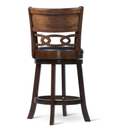 Savor Brown Swivel Counter Height Chair, Set of 2 from Homelegance - Luna Furniture