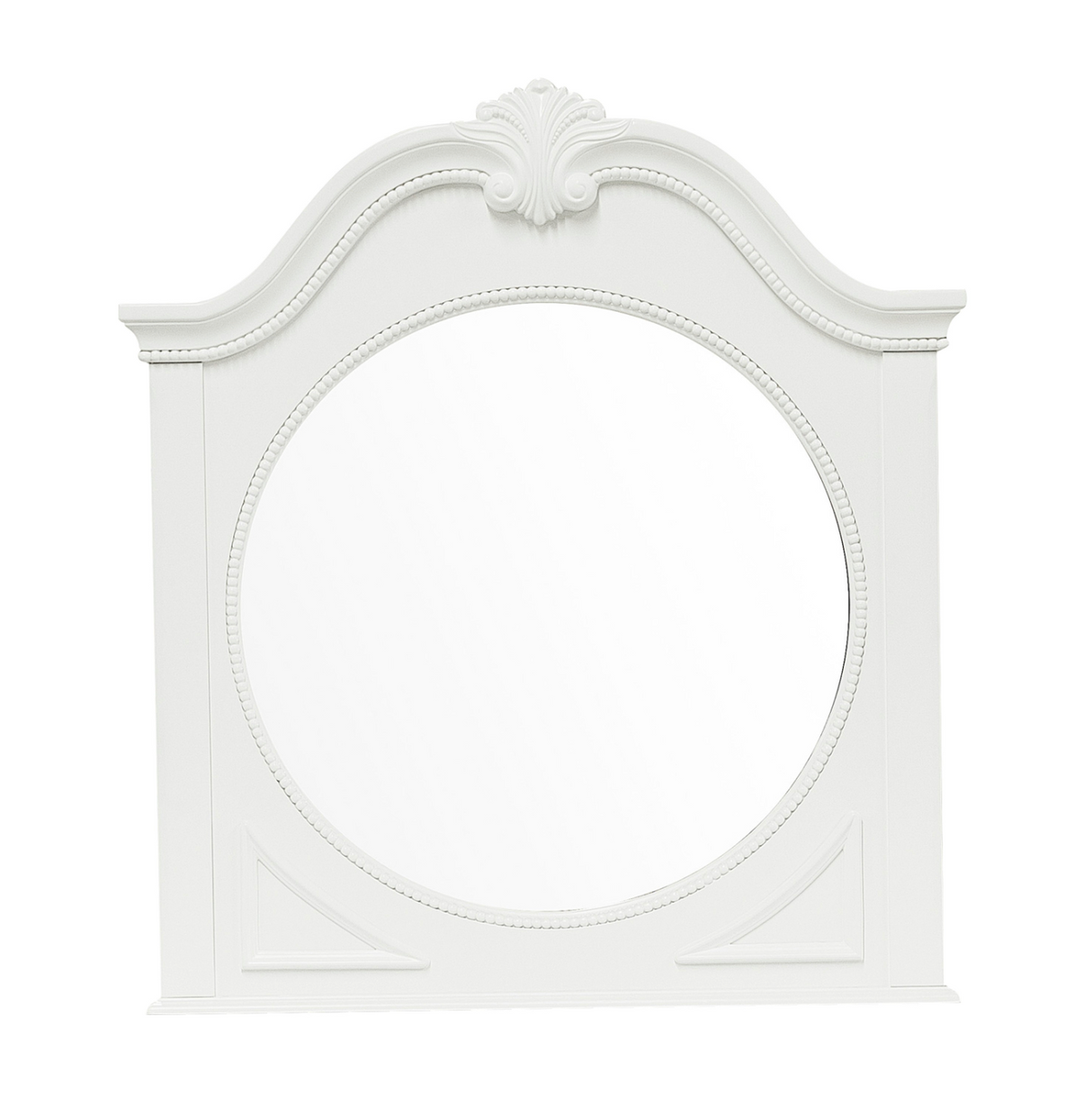 Lucida White Mirror (Mirror Only) from Homelegance - Luna Furniture