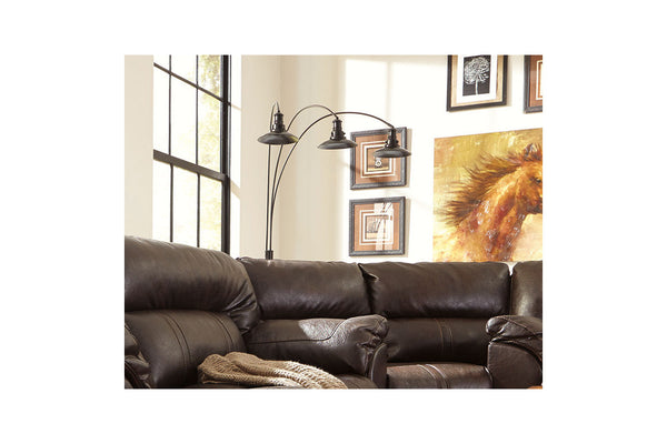 Sheriel Black Floor Lamp