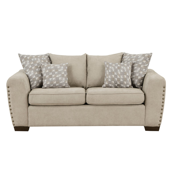 Silverthorne Light Brown Loveseat
