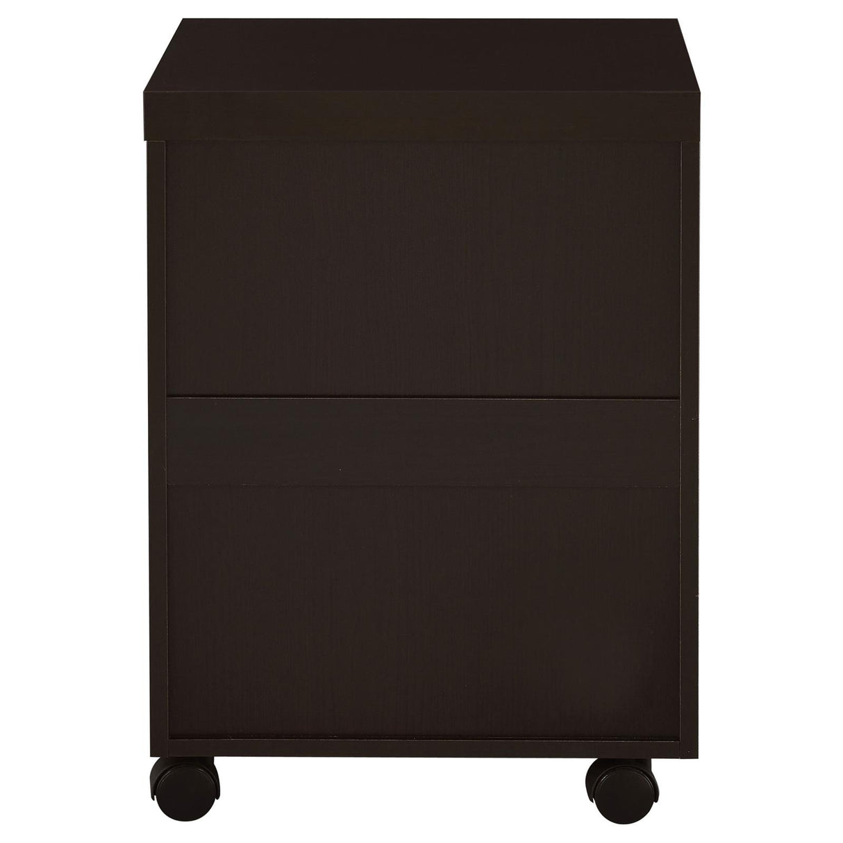 Skylar Cappuccino 3-Drawer Mobile File Cabinet from Coaster - Luna Furniture