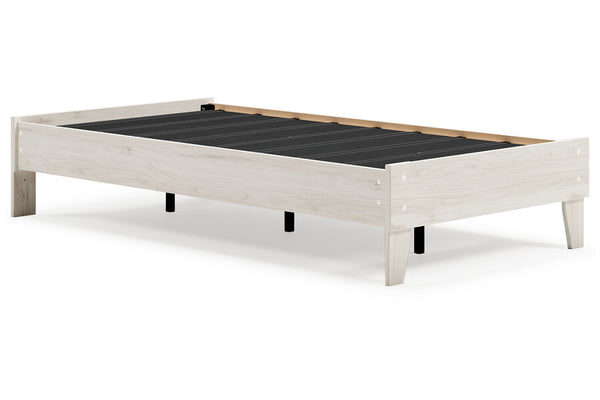 Socalle Light Natural Twin Platform Base Bed