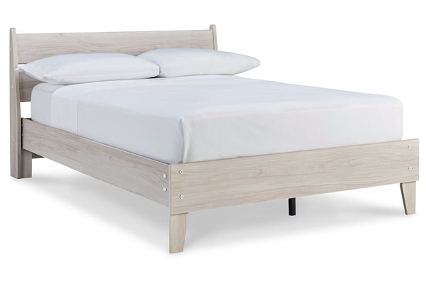 Socalle Natural Full Platform Bed