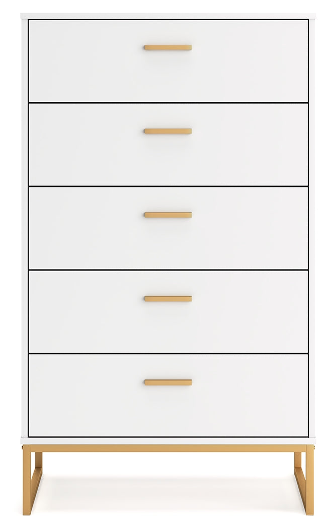 Socalle Two-tone Chest of Drawers from Ashley - Luna Furniture