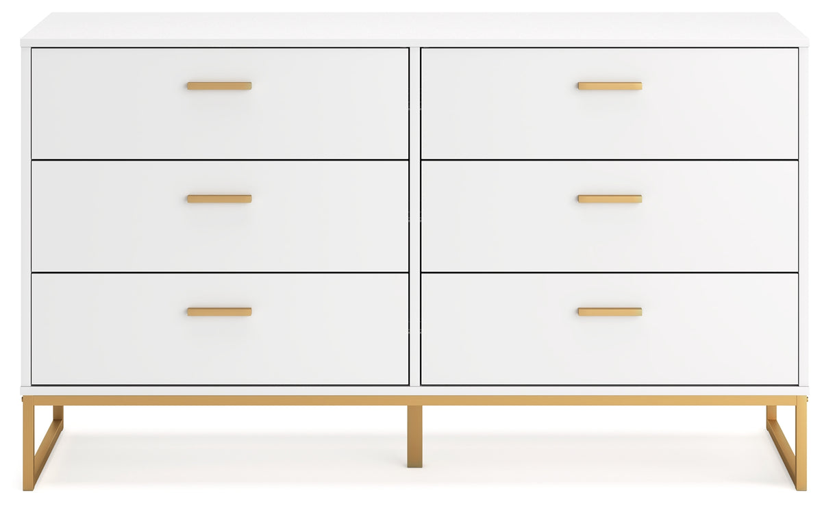 Socalle Two-tone Dresser from Ashley - Luna Furniture