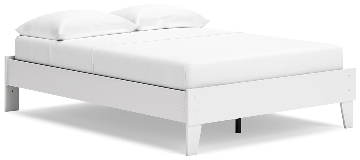 Socalle Two-tone Full Platform Base Bed from Ashley - Luna Furniture