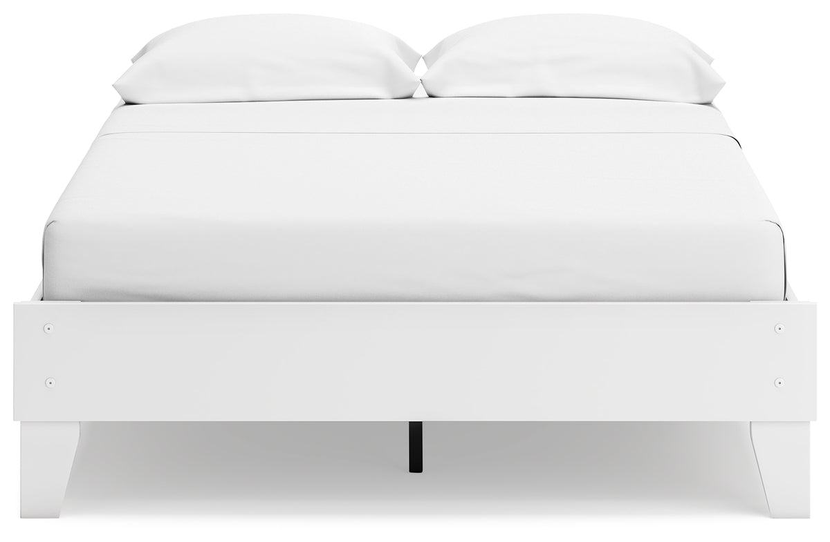 Socalle Two-tone Full Platform Base Bed from Ashley - Luna Furniture