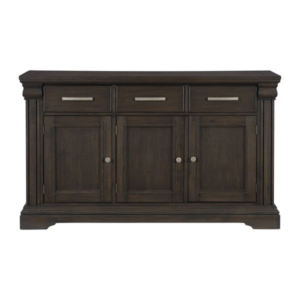 Southlake Wire Brushed Rustic Brown Server
