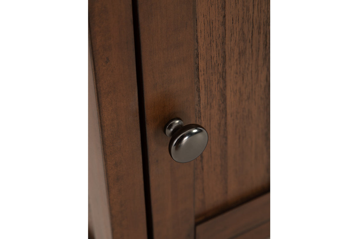 Treytown Brown Chairside End Table from Ashley - Luna Furniture