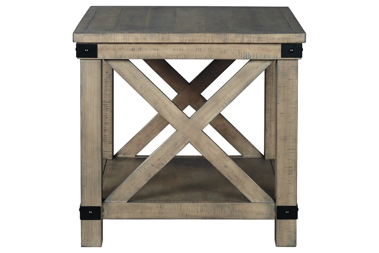 Aldwin Gray End Table from Ashley - Luna Furniture
