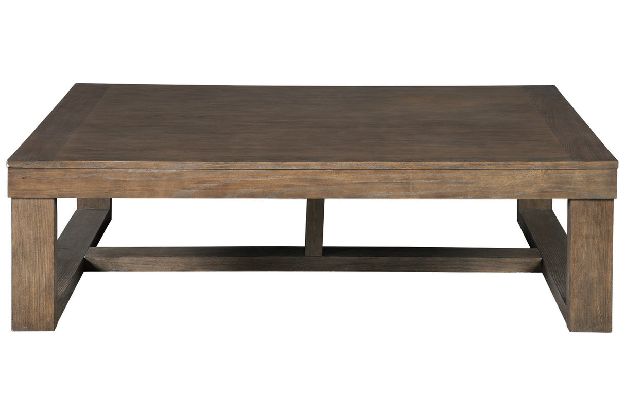 Cariton Gray Coffee Table from Ashley - Luna Furniture