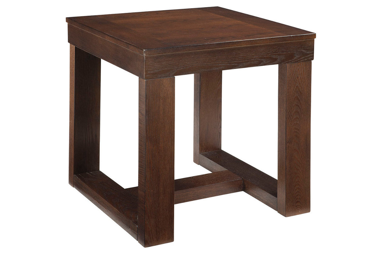 Watson Dark Brown End Table from Ashley - Luna Furniture