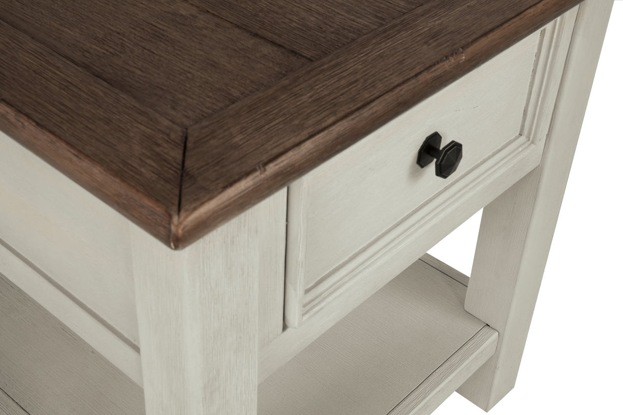 Bolanburg Two-tone End Table from Ashley - Luna Furniture