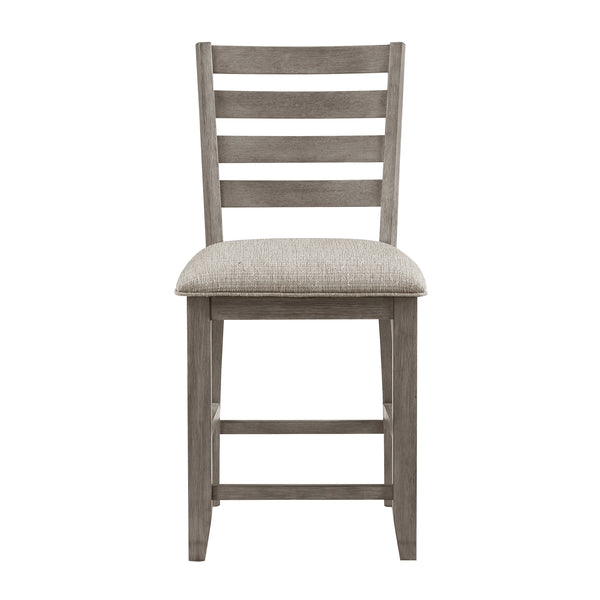 Tigard Gray Counter Height Chair, Set of 2