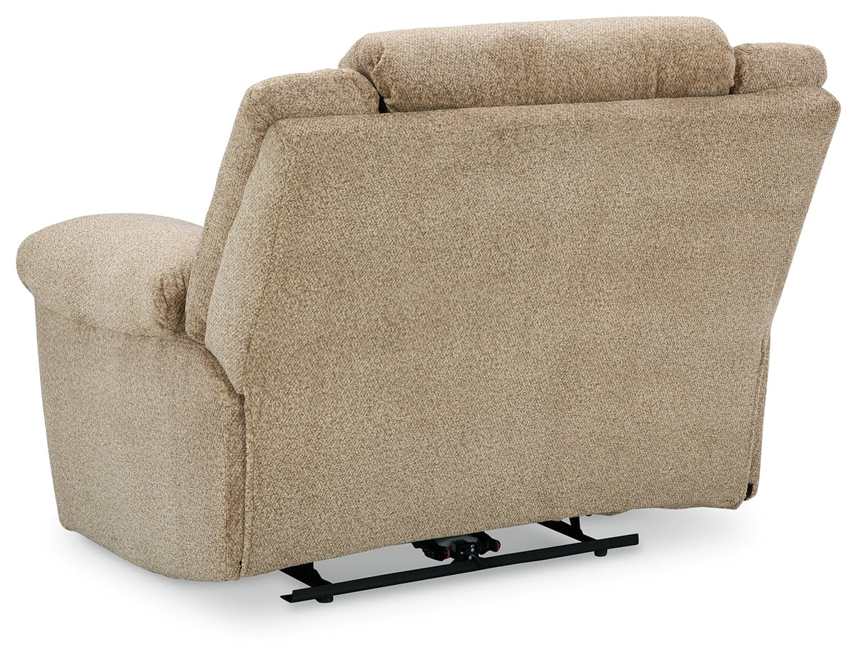 Tip-Off Wheat Power Recliner from Ashley - Luna Furniture