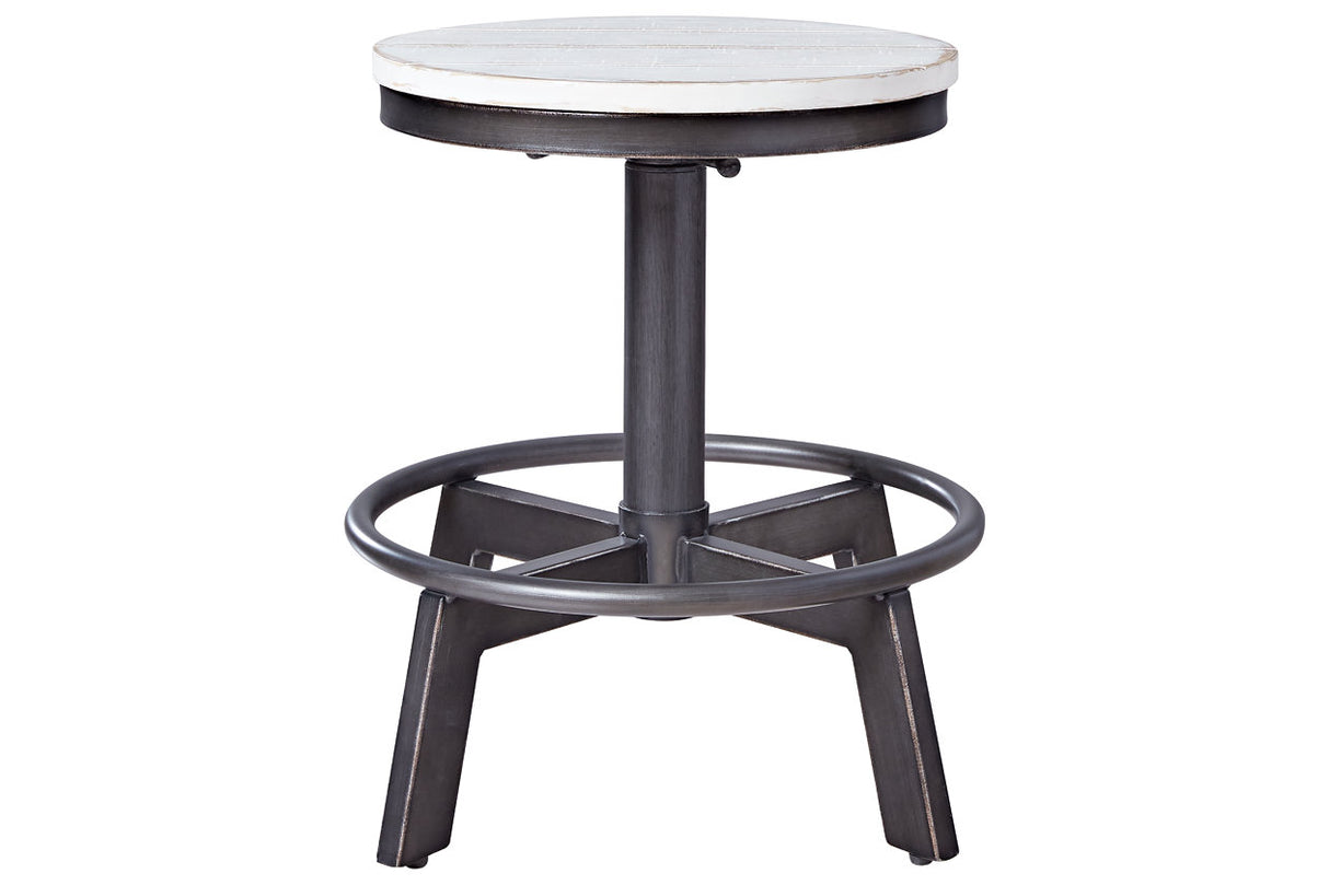 Torjin Vintage White Counter Height Stool, Set of 2 from Ashley - Luna Furniture