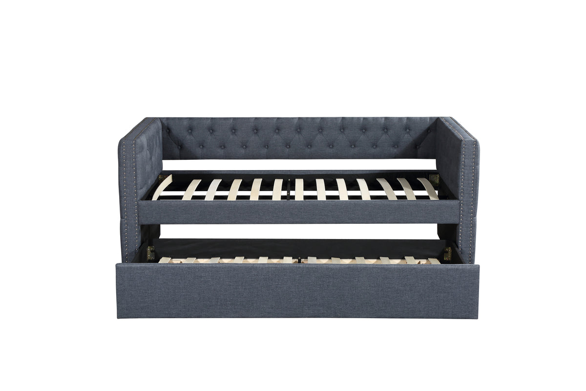 Trina Gray Twin Daybed from Crown Mark - Luna Furniture