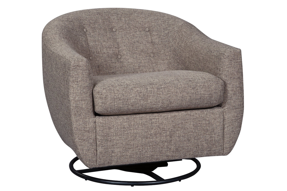 Upshur Taupe Accent Chair from Ashley Furniture - Luna Furniture